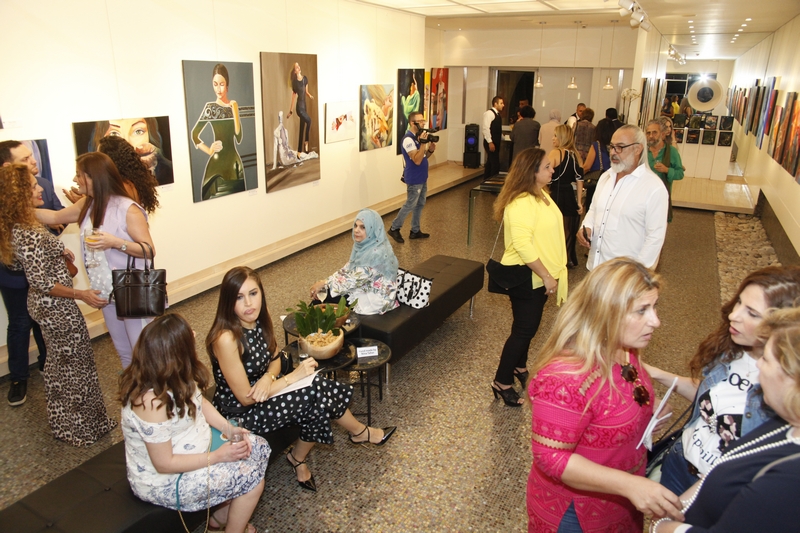 Opening of Nina Taher's Solo Exhibition 'Woman'